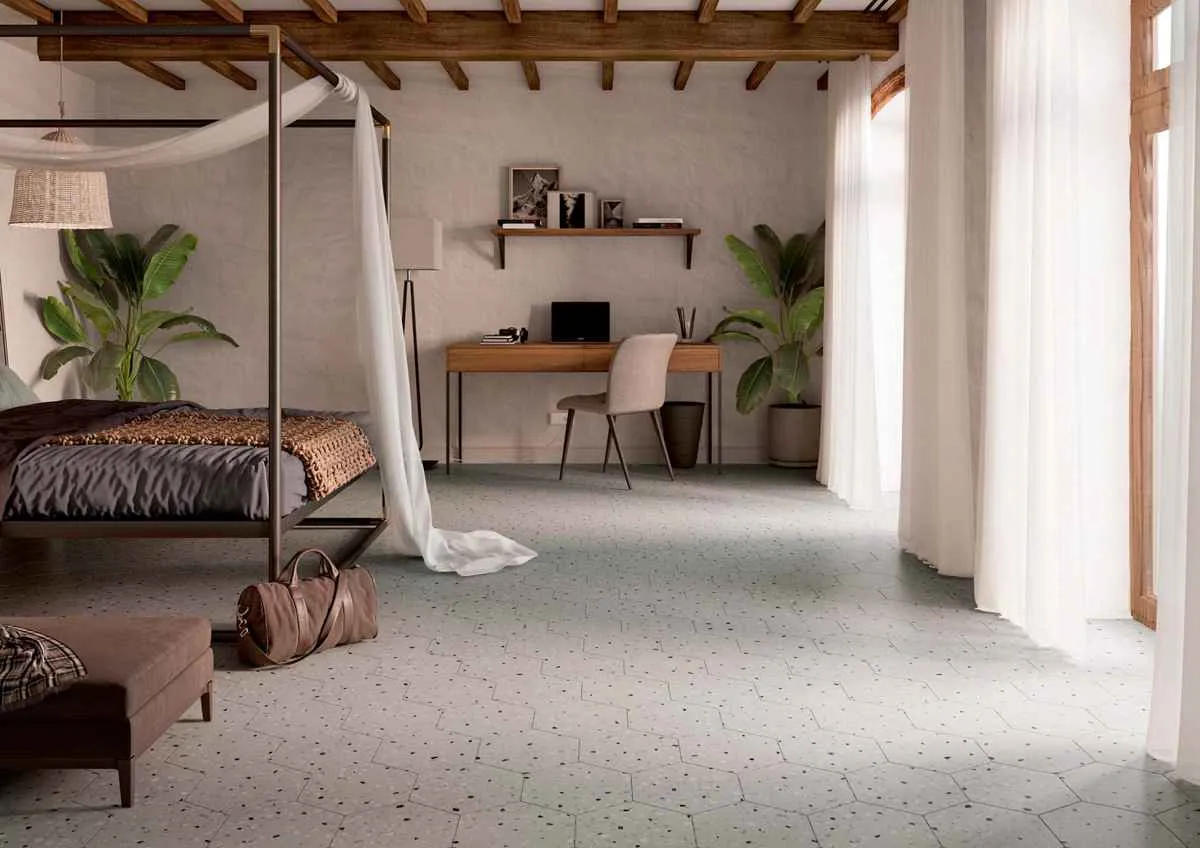 ساوث خاکستری طبیعی شش گوش شش گوش 25X30 south-dormitorio-nordico-rustico-suelo-decorativo-hexago-1652189081BOXAK_10_11zon_8_11zon
