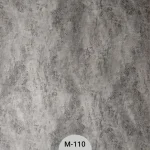 ماربرل شیت طرح سنگ طوسی کد M-110 مناسب برای دکوراسیون داخلی مدرن و صنعتی