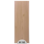 دیوارپوش مدرن PVC مدل M-160 طرح چوب روشن؛ مقاوم در برابر رطوبت و قابل شست&zwnj;وشو
