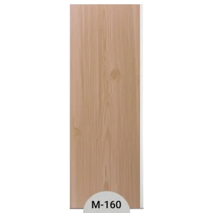 دیوارپوش مدرن PVC مدل M-160 طرح چوب روشن؛ مقاوم در برابر رطوبت و قابل شست‌وشو