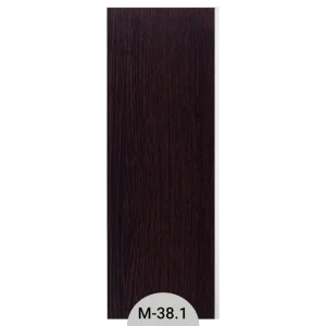 دیوارپوش مدرن رنگ قهوه‌ای تیره کد M-38.1 PVC