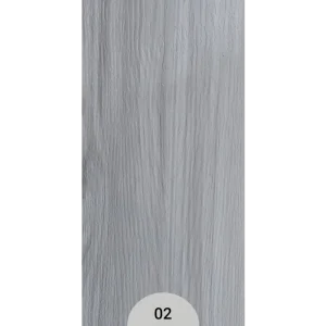 کفپوش مسکونی کد 02 طرح چوب طوسی روشن سرد تایل 15×90 ضخامت 2 میلی‌متر