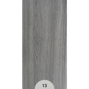کفپوش مسکونی کم‌تردد کد 13 طرح چوب طوسی متوسط تایل 15×90 ضخامت 2 میلی‌متر